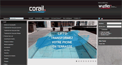 Desktop Screenshot of corail.ch